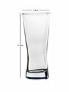 Clear Glass Tumbler Set of 6pcs