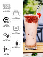 Clear Glass Tumbler Set of 6pcs