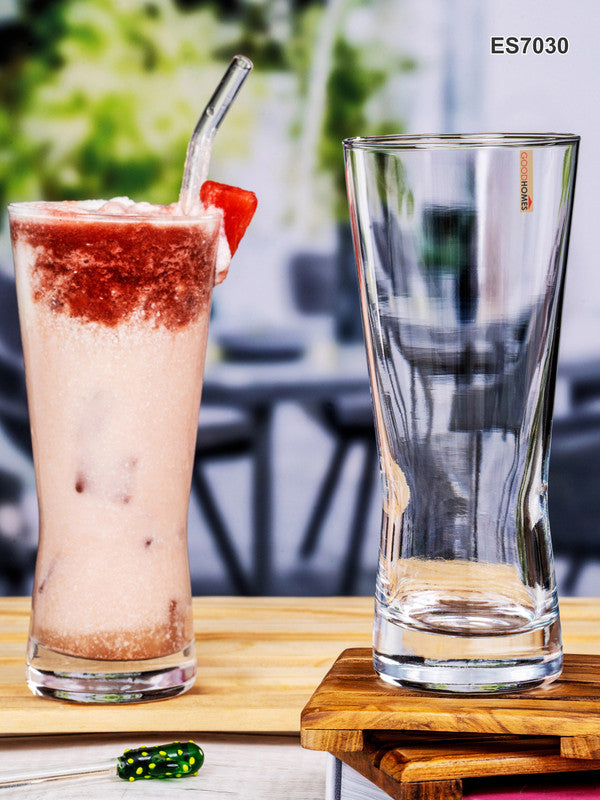 Clear Glass Tumbler Set of 6pcs