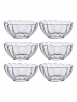 Clear Glass Bowl Set of 6pcs