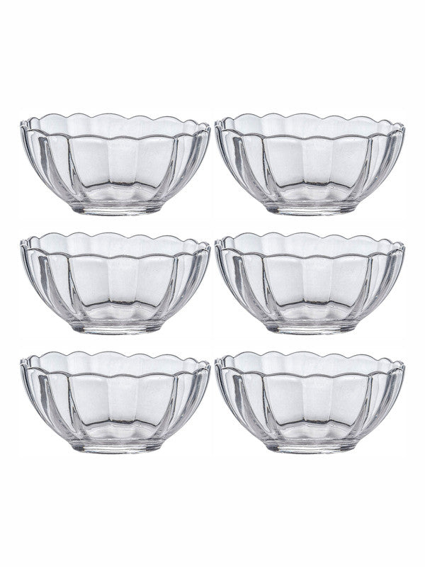 Clear Glass Bowl Set of 6pcs
