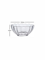 Clear Glass Bowl Set of 6pcs