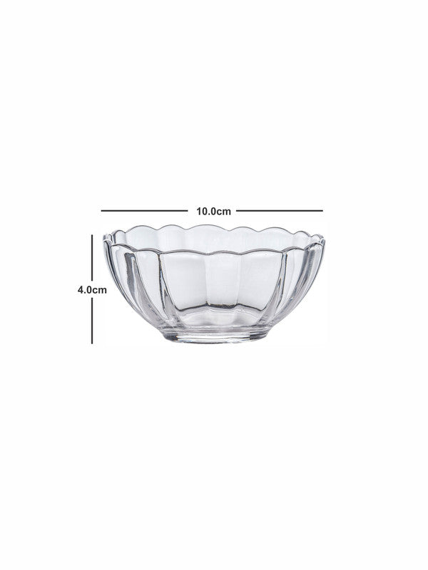 Clear Glass Bowl Set of 6pcs