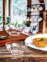 Clear Glass Bowl Set of 6pcs