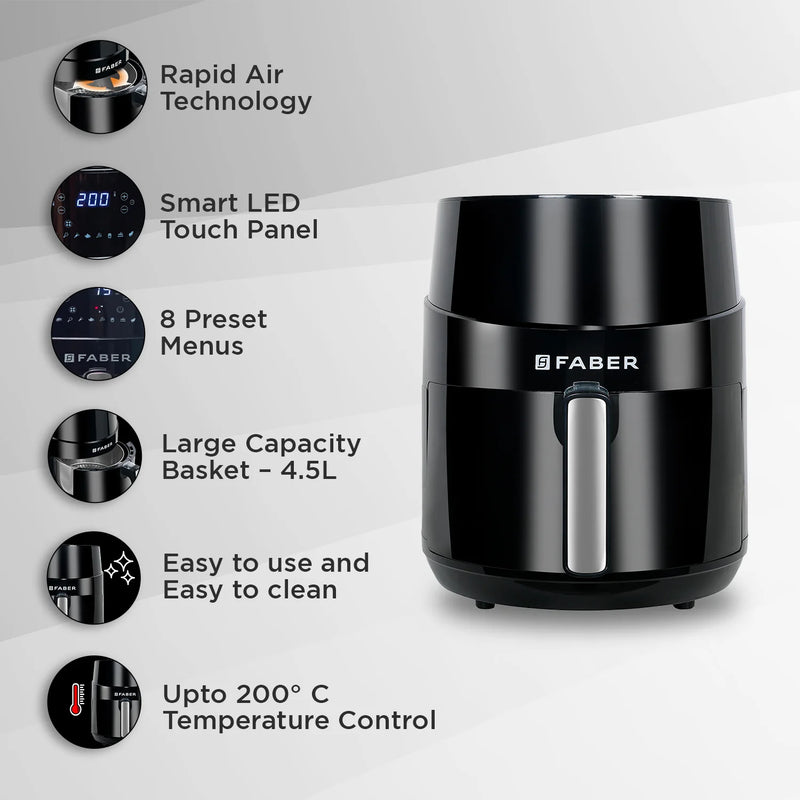 FRANKE ELECTRIC AIR FRYER FAF 4.5 ASBK