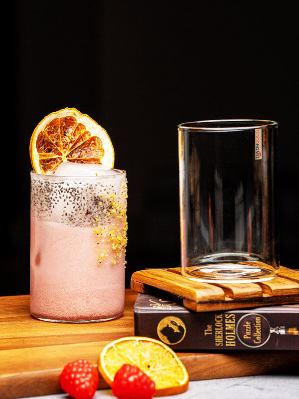 Clear Glass Tumbler Set of 6pcs