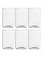 Clear Glass Tumbler Set of 6pcs