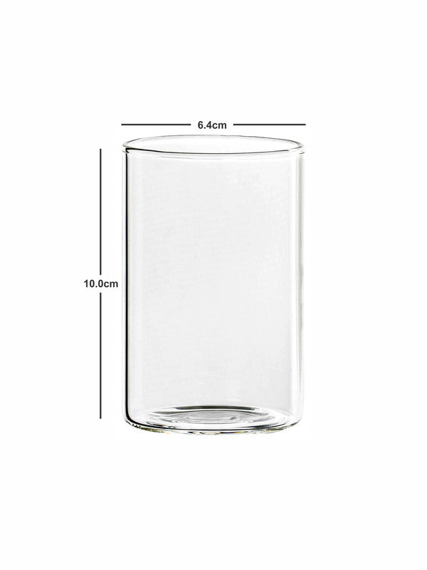 Clear Glass Tumbler Set of 6pcs