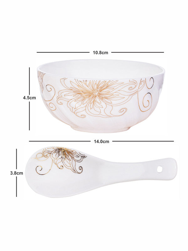 Fine Bone China Soup Set of 12pcs