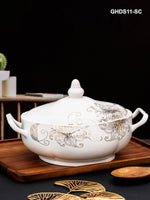 Fine Bone Chine Serving Casserole