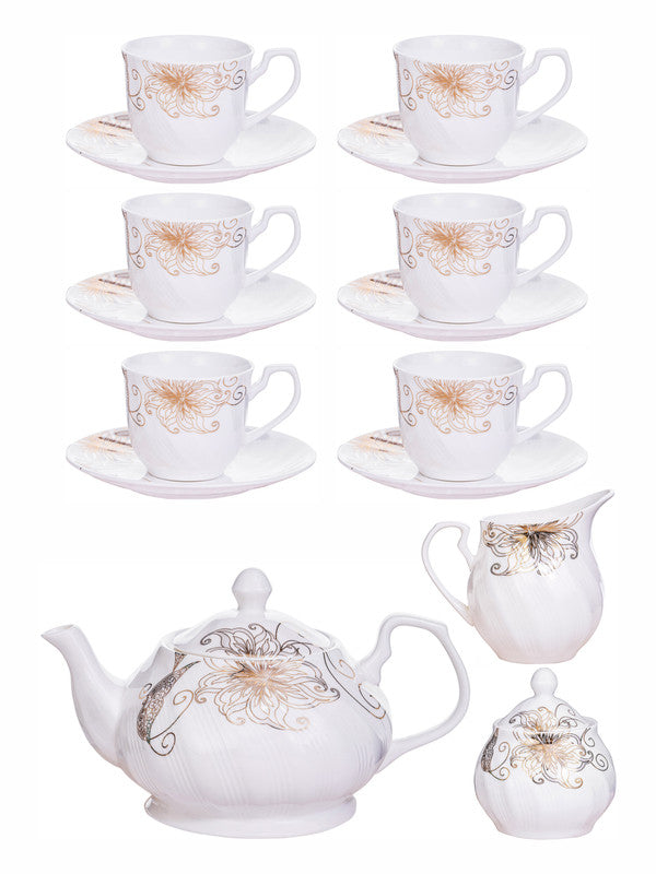 Fine Bone China Tea Set of 15pcs