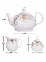 Fine Bone China 3pcs Serving Tea Set