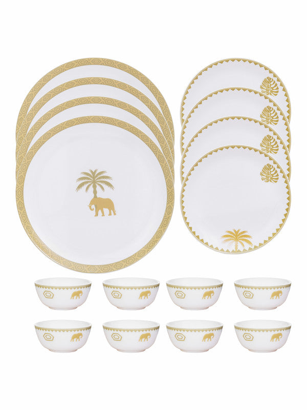 Opal Glass Dinner Set of 16pcs
