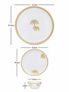 Opal Glass Dinner Set of 16pcs