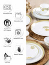 Opal Glass Dinner Set of 16pcs