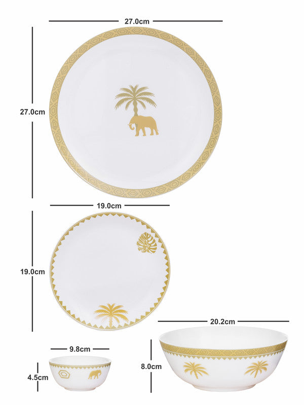 Opal Glass Dinner Set of 20pcs