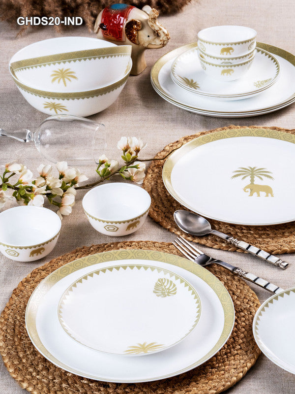 Opal Glass Dinner Set of 20pcs