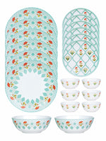 Opalware Dinner Set of 20pcs - Summer  Flower
