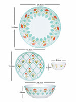 Opalware Dinner Set of 20pcs - Summer  Flower