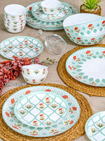 Opalware Dinner Set of 20pcs - Summer  Flower