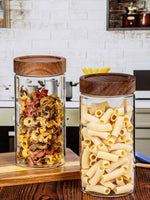 Glass jar