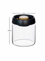 Glass Storage Jar Set of 3pcs with Lid