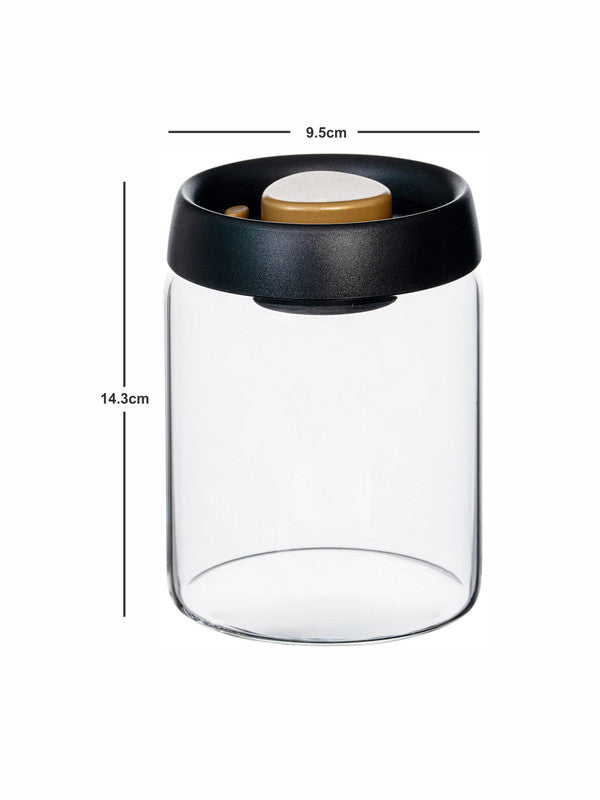 Glass Storage Jar Set of 3pcs with Lid