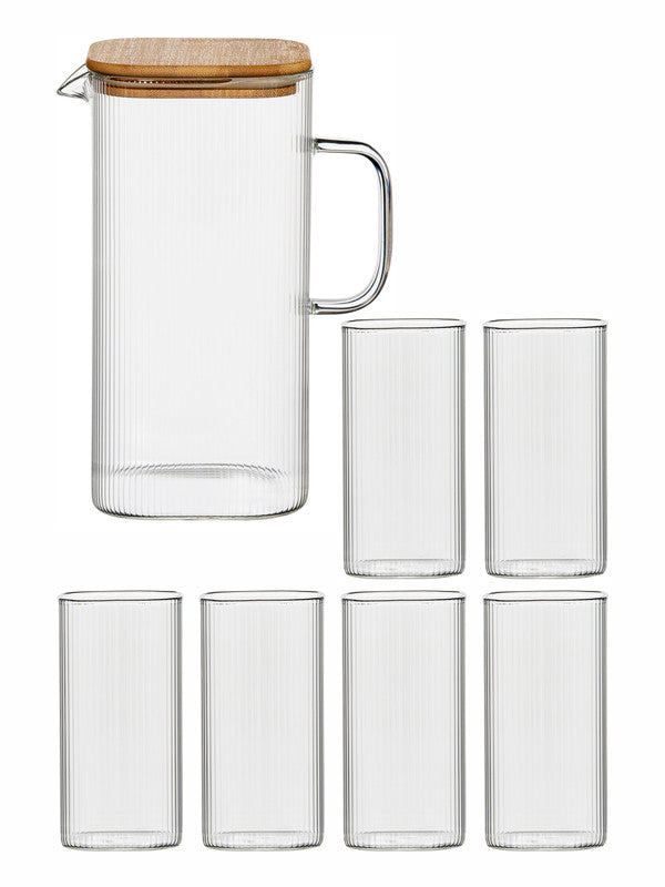 Glass Juice Set of 7pcs