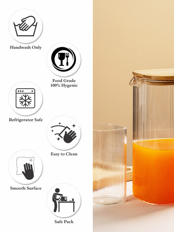 Glass Juice Set of 7pcs