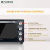 FRANKE ELECTRIC OVEN TOASTER GRILL DOUBLE GLAZE FOTG 34L BK DOUBLE GLAZE
