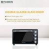 FRANKE ELECTRIC OVEN TOASTER GRILL DOUBLE GLAZE FOTG 34L BK DOUBLE GLAZE