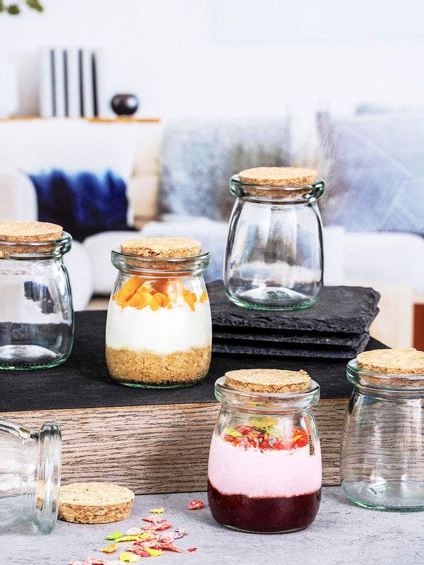 Glass jar