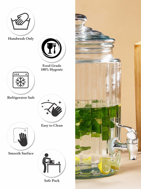Glass Beverage Dispenser