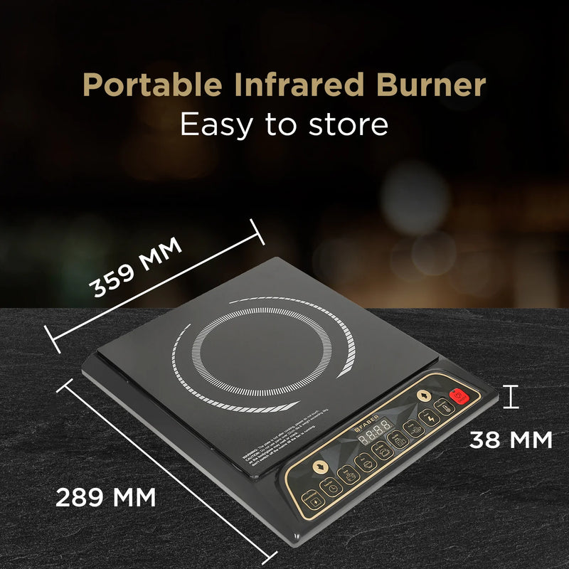 FRANKE ELECTRIC INDUCTION STOVE FIP ZION 1600W BK
