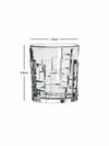 Clear Glass Tumbler Set of 6pcs