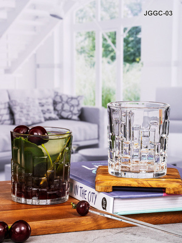 Clear Glass Tumbler Set of 6pcs