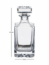 Glass Whiskey Jar with Lid