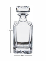 Glass Whiskey Jar with Lid