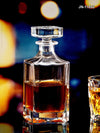 Glass Whiskey Jar with Lid