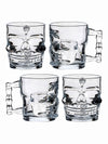Glass Tea/Coffee Mug Set of 4pcs