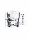 Glass Tea/Coffee Mug Set of 4pcs
