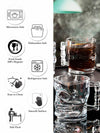 Glass Tea/Coffee Mug Set of 4pcs