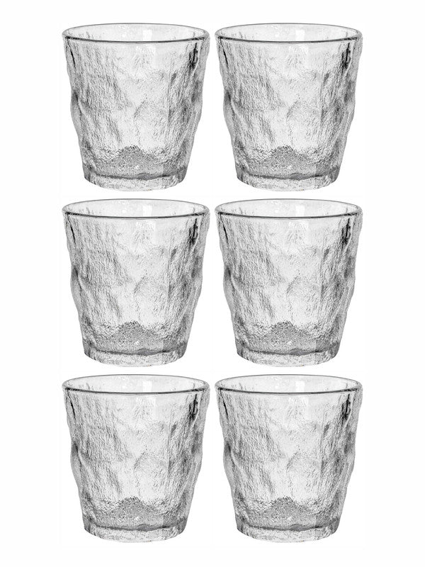 Glass Tumbler Set of 6pcs