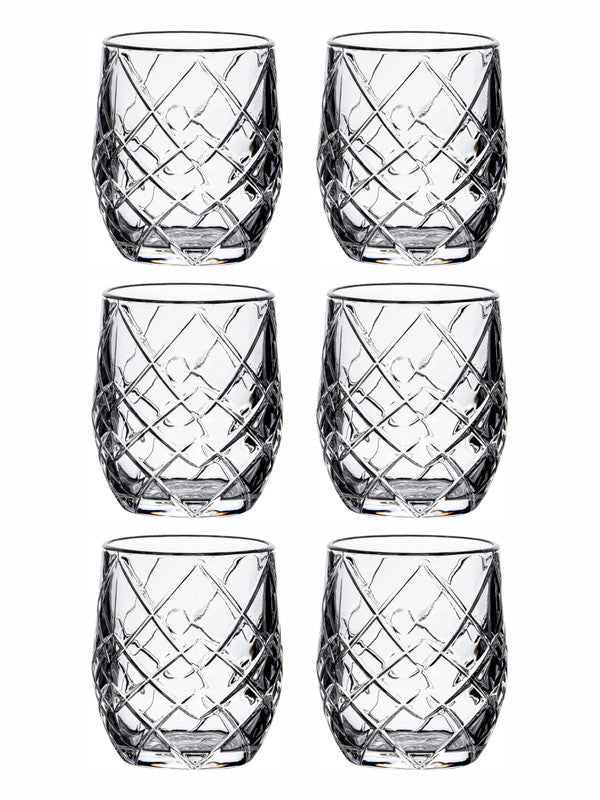 Glass Juice Tumbler Set of 6pcs