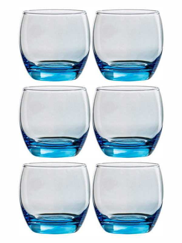 Color Glass Tumbler Set of 6pcs