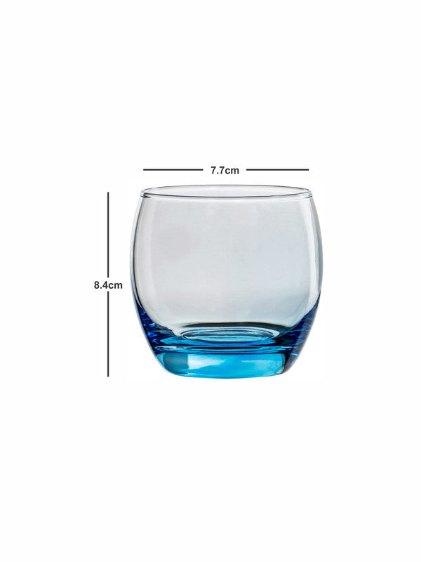 Color Glass Tumbler Set of 6pcs