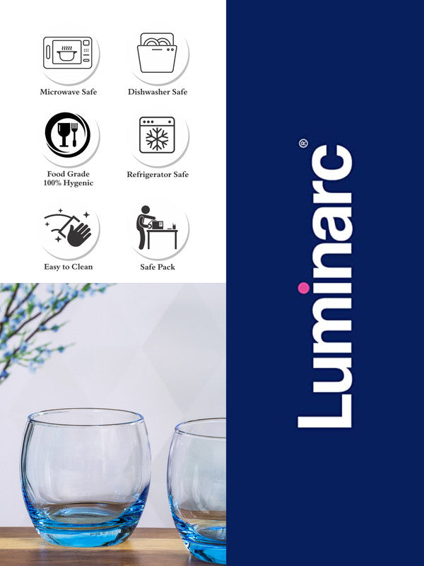 Color Glass Tumbler Set of 6pcs