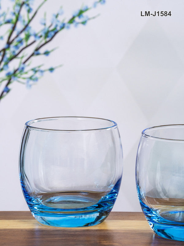 Color Glass Tumbler Set of 6pcs