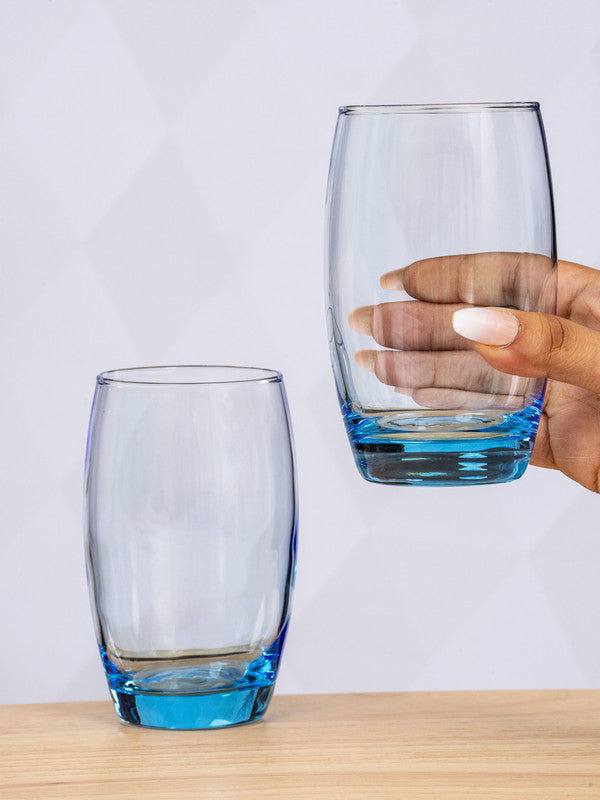 Color Glass Tumbler Set of 6pcs