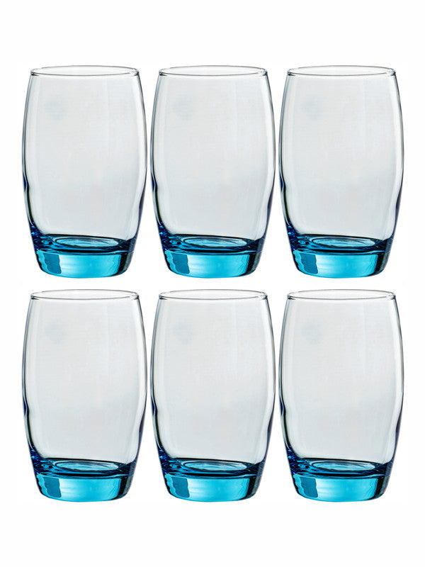 Color Glass Tumbler Set of 6pcs